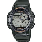 Casio Male adult AE-1000W-3AVDF Wristwatch Green Standard