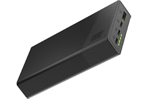 Green Cell Powerbank 20000 mAh 22,5 W PD USB C zewnętrzny akumulator do telefonu komórkowego GC PowerPlay20s przenośna ładowarka Power Delivery funkcja szybkiego ładowania QC 3.0 do iPhone 15 14 13 12