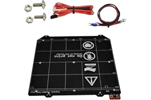 HOCENWAY Plateau chauffant magnétique en Y MK52 24 V sans aimants pour imprimante 3D Prusa i3 MK3 MK3S