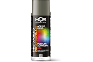 HQS HIGH QUALITY SPRAY HQS Bombe de peinture acrylique, couleurs Ral (Ral 7006 - Gris beige)
