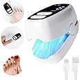SAVILAND Nail Fungus Cleaning Device: Dual Function Fast Fungi Nail Cleaning & Nail U V Light Effective Nail & Toenail Fungus Cure with Digital Display Fight Fingernail Fungus Rechargeable Home Use