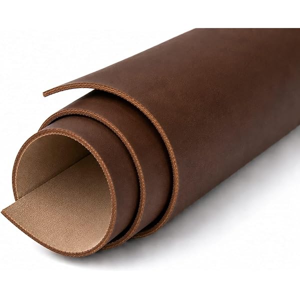 Mosor Burnished Top Grain Leather for Crafts 1.3mm to 1.5mm Thick