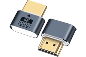 Seminer HDMI Virtual Connector, wysokiej rozdzielczości 4K Virtual Monitor Simulator (z lampką kontrolną)