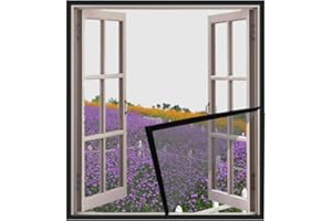 DUCHEN Window Cat Protection Mesh for Cats,Cat Net,Self-Adhesive Window Insect Screen Netting Anti-Mosquito,Semi-Transparent,Can be cut to fit