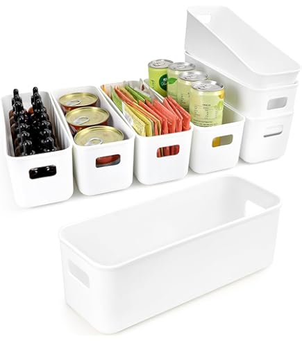 Opbergbox kunststof transparant/wit 80x34x17 cm kopen? | Opbergboxen & dozen