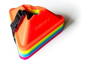 Netsportique Markierungshütchen - 20er Set - Mehrfarbig - Ideal für Sporttrainings