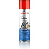 NIGRIN 73889 Kettenreiniger, 500 ml Sprühdose, Kettenspray für Motorrad, reinigt und entfettet Motorradketten