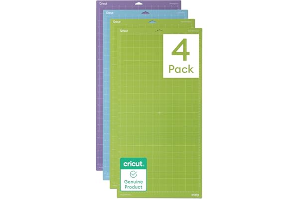 Cricut Lot de 4 tapis variés 30,5 x 61 cm, Variété