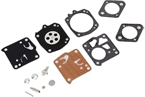 HLYJOON Carburetor Repair Carb Kit Fits for Tillotson Homelite XL-12 Super XL RK-23HS RK23HS RK-23-HS