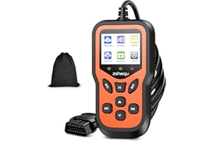 ZSHEQU OBD2 Valise Diagnostic Auto Multimarque: OBD Diagnostique Voiture Français Boitier - USB Lecteur de Codes OBD2 Scanner - Machine Diagnostic Auto Défaillance Moteur pour BMW VW Audi Tous Les Véhic