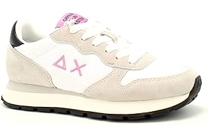 SUN68 Z44201 Sneakers Con Lacci In Tessuto/camoscio Donna