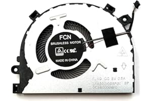ANNESA Fleshy Leaf CPU Cooling Fan Replacement for Lenovo IdeaPad S340-14IIL S340-14IWL S340-14API 81N7 81NB 14-inch Series 5F10S13880 DFS2001059P0T FLAD
