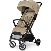 Inglesina Quid3 Tek El Tek Hamle ile Katlanıp A&ccedil;ılan Kabin Boy Bebek Arabası Lunar Beige