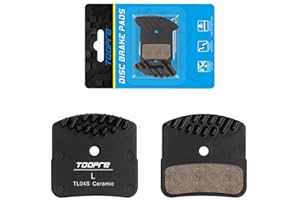 CYCEARTH Pastiglie freno a disco in ceramica compatibili con Shimano H03A, H03C, D02S, D03S, M8000, M820, M640, 4 pistoni