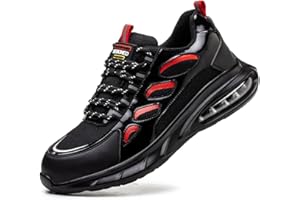 Rona Shoes Chaussures de Sécurité Baskets de Sécurité Chaussure de Travail Légère Confortable Femme Homme