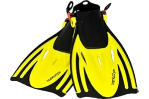 AQUAZON ALICANTE Regulowane płetwy, płetwy do snorkelingu, płetwy do nurkowania, płetwy dla dzieci i dorosłych do snorkelingu, pływania