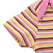 JIAJIA Cute Baby Toddler Girls Stripe Cotton Short Sleeve Bodysuit 3-6 Months