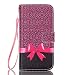 Produktbild Nancen Samsung Galaxy S7 Edge / SM-G9350 (5,5 Zoll) hülle, Flip Case Wallet Cover with Stand Function, Folio Bookstyle Handytasche Soft Silikon Bunte Muster Lederhülle Tasche PU Leder Slim Backcover Shell Handyhülle.