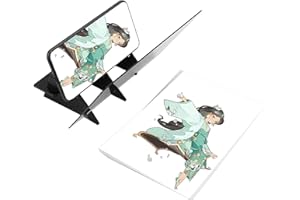 SYH&AQYE Tablero de Dibujo óptico, Tablero de Dibujo de Plástico Portátil, Herramienta de Dibujo, Tablero de Placa de Trazado de Proyección de Reflejo de Espejo para Niños Adultos