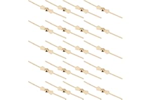OSALADI Clips De Conectores de Ara?a Clips Bowtie Pines: 200Pcs Chandelier Lámpara Parte Conectores Clips Metal Clips Sujeción Piezas Gancho para de Ara?a Dorado Clips De Reemplazo De Lámpara