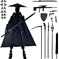 Titan 13 Action Figure, Action Figures, T13 Action Figure, Black Action Figure Articular Mobility Suitable for Collection Tabletop Decoration and As Gifts Suitable for Painting and Photography