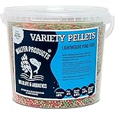 Walters Pond Food For Goldfish, Koi, Carp And All Cold Water Pond Fish. Nutritionally Balanced Complete Floating Fish Food With Natural Ingredients (500g Bag, Walters Variety Supermix (lightweight)) - Online Marketplace