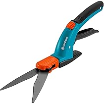 NatureCut Gardena heggenschaar Robuuste snoeischaar voor het snijden van dikke heggen en takken, 23 cm, mesjes met antiaanbaklaag, ergonomische houten handgreep (12300-20