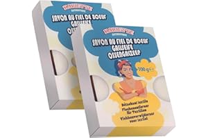 LOT DE 2 SAVON AU FIEL DE BOEUF DETACHANT TEXTILE MARIETTE AUTHENTIQUE ELIMINE LES TACHES SUR LES TEXTILES