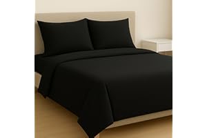 MAXIME MAISON - Completo Lenzuola Matrimoniali in Cotone Made in Italy, Set Lenzuola Letto Matrimoniale Anallergiche con Federe Tinta Unita, Biancheria da Letto Certificata Oeko Tex Standard 100