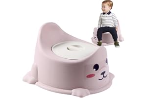 Cyhamse Pot pour Tout Petits, Pot D'entraînement pour Bébé, Pot Bebe Toilette Transport À Fond Ovale Pot Antidérapant pour Tout-Petit Voyage Toilette D'entraînement Confortable