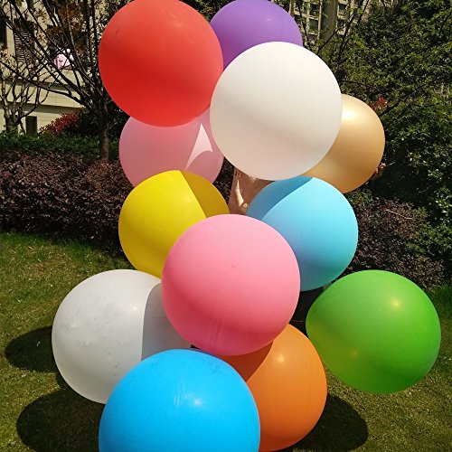 36 Zoll Riese Ballons groß Runden Latex Ballon für Festival/ Geburtstag/ Hochzeit Party Dekorationen - 4