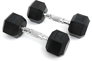 BILDER - Coppia Manubri Palestra, Forma Esagonale e Impugnatura Antiscivolo, Set Pesi Palestra e per Allenamento a Casa per Tonificazione e Riscaldamento, Set Manubri Resistenti e Salvaspazio