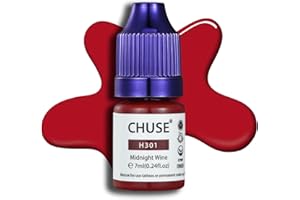 CHUSE PMU Pigmentos Híbridos Líquidos para Labios 0.24oz/7ml (H301 Midnight Wine)