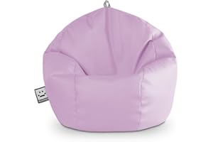 HAPPERS Puff Pelota Polipiel Interior Lavanda