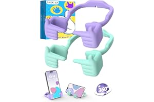 CALDEVER Geschenke für Frauen Mädchen Kinder Handyständer: Weihnachten Geschenk Wichtelgeschenk Nikolaus Männer Junge Mama Papa Schüchterne Handyhalterung Handy Ständer Halterung Tisch Kleine Lustig Gadgets