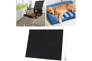 Jadeshay Heating Pad - Elemento riscaldante del riscaldatore del Panno Elettrico di USB 5V per i Vestiti Sedile Scaldino dell'animale Domestico 35 ℃ -50 ℃