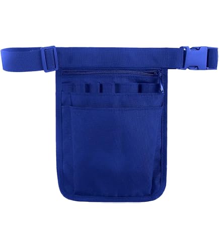 1 borsa da infermiera, organizer per medici e infermieri, borsa per cintura, cintura per attrezzi, organizer per stetoscopi