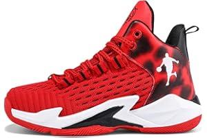 WOWEI Zapatillas de Baloncesto para Niños Moda Calzado de Baloncesto para Niño Zapatillas Aire Libre Deportivas Calzado Deportivo para Correr Ligeras Zapatos de Running