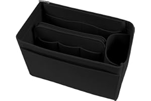 flintronic Filcowy organizer do torebki, organizer do torby na zakupy, wkładka torebka z wieloma przegródkami, duża pojemność dla kobiet, podróżny organizer do makijażu, torba do przechowywania, kolor