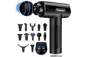 Massagepistole, Massage Gun Percussion Muskel Massagegerät mit 30 Geschwindigkeiten Einstellbar Masagepistoll Massage Pistole