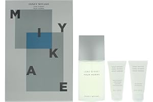 Issey Miyake L'eau D'issey Pour Homme - Juego de regalo de 3 piezas: Eau de Toilette 125 ml