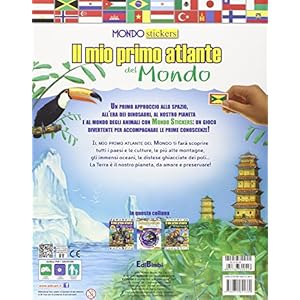 Il mio primo atlante del mondo. Con adesivi