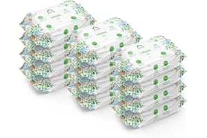 Marque Amazon - Mama Bear Lingettes Bébé Pure, formule 99% naturelle, Sans parfum, 840 Unité, 12 Lot de 70 lingette