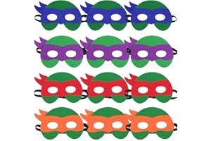 MEZHEN Maschere Bambini Animali Maschere Turtle Maschera Forniture per Feste Mascherata Compleanno Decorazioni Halloween Natale Carnevale