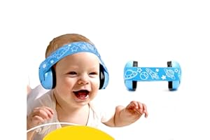Générique baby Muffy Casque Anti bruit enfant : protection auditive pour bébés et tout-petits de 12 à 36 mois, Améliore le sommeil pendant les déplacements