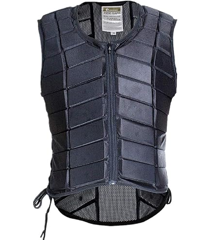 Gilet Sicurezza Equestre Per Bambini - Protezione Schiena Imbottita In Eva - Foto 5
