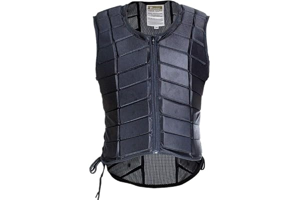 TentHome Gilet Equitation pour Enfant Femme et Homme Professionnel, Gilet de Protection Equitation Adulte EVA Haute Densité, Equipement Protection Dorsale Équitation, Affaire Protege Dos Equitation