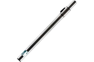 WESSPER Sillar Remplacement Universal Tube Télescopique d'aspirateur ⌀32 mm | Compatible avec AEG, Electrolux, Bosch, Zelmer, Acier Inoxydable - Chrome Marque