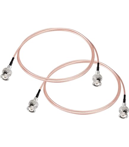 Network Numeron Cavo Antenna Coassiale RG8X 6 Piedi (1.8 M) Con Spine BNC Maschio/Maschio 50 Ohm - CablesOnline Cavo CablesOnline R-BX006