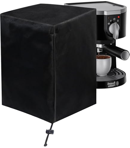 Cover Protettiva Per Nespresso Lattissima PRO - Copertina Antipolvere, Grigio Scuro, Tessuto - Foto 9